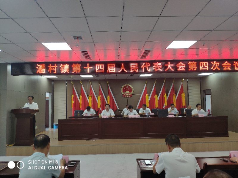 潘村镇召开第十四届人民代表大会第四次会议